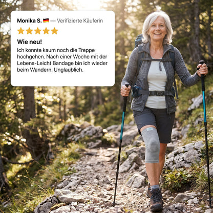 Premium Bamboo Knie Bandage (Single)